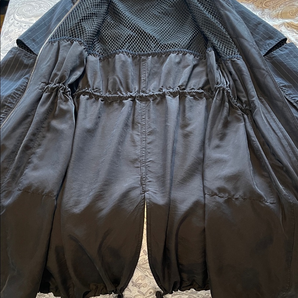 3.1 Phillip Lim Pinstripe Zip-Up Jacket - Picture 13 of 14